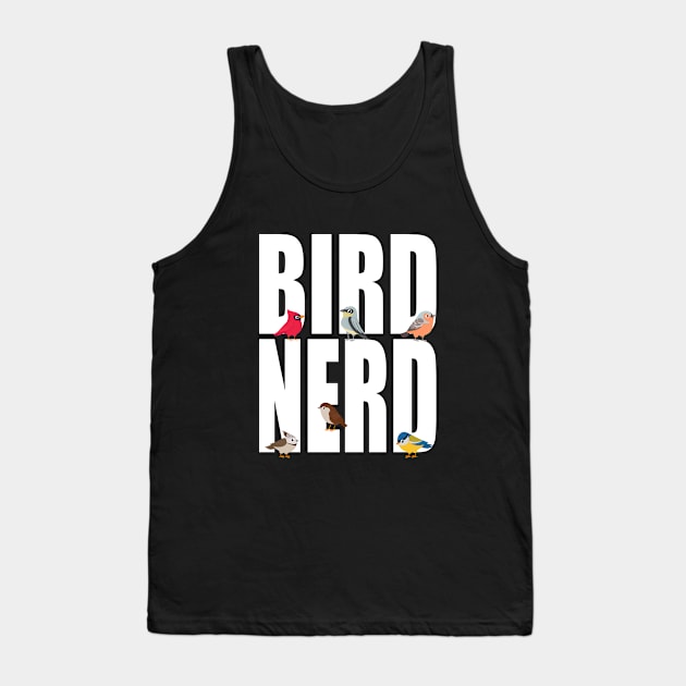 Bird - Bird Nerd Tank Top by Kudostees